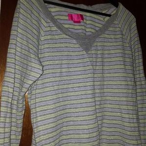 Victoria Secret Long Sleeved Pajama Top